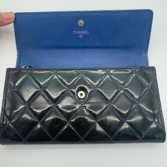 Chanel Black Quilted Leather Chain Wallet - Picture 14 of 17